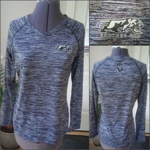 BAW Raglan Long Sleeved Panther Run Athletic T